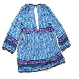 Boho polyester dress